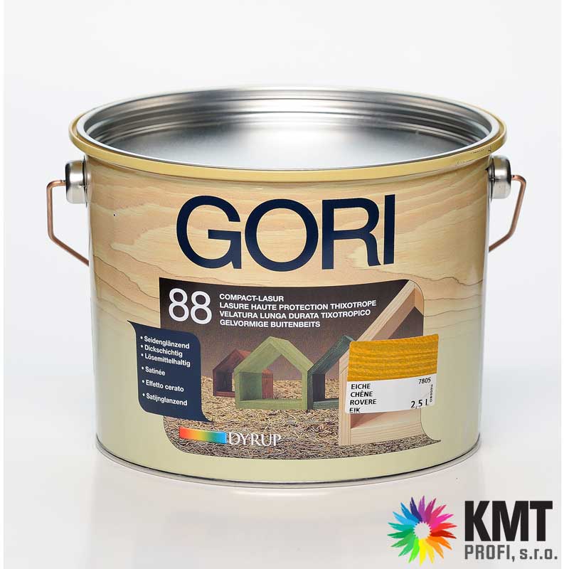 GORI 88 silnovrstvá lazura Palisander 7810 2,5 L