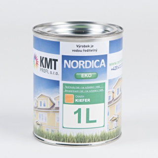 Teknos Nordica Eko Eiche Hell lazura na dřevo 1,00 L