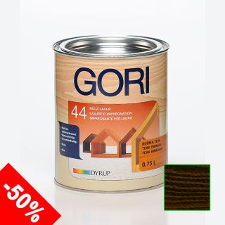 GORI 44 tenkovrstvá lazura 7814 Eiche Rustikal 0,75 L