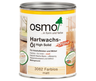 Osmo 3032 hedvábný polomat 0,75l tvrdý voskový olej bezbarvý