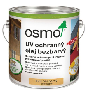 420 UV ochranný olej Extra bezbarvý 0,75