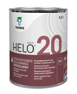 TEKNOS HELO Aqua lak na dřevo - polomatný 0,9 L s UV filtry