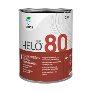 TEKNOS HELO Aqua lak na dřevo - lesklý 0,9 L s UV filtry
