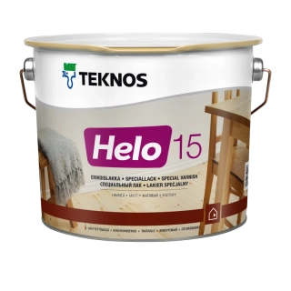 TEKNOS HELO lak na dřevo - matný 2,7 L s UV filtry